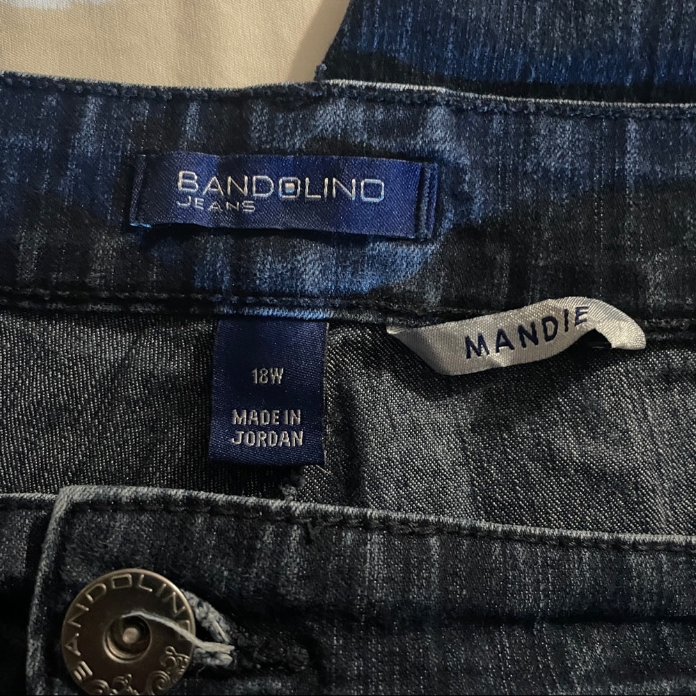 Bandolino crop jeans size 18 W - Picture 6 of 6
